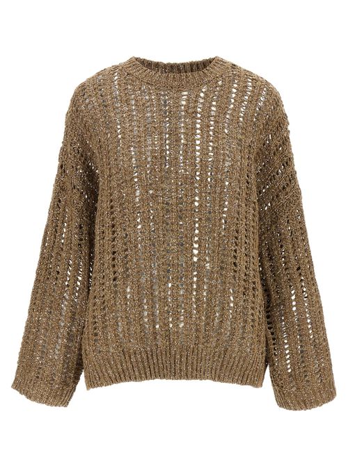 Rustic Dazzling Net Sweater, Cardigans
