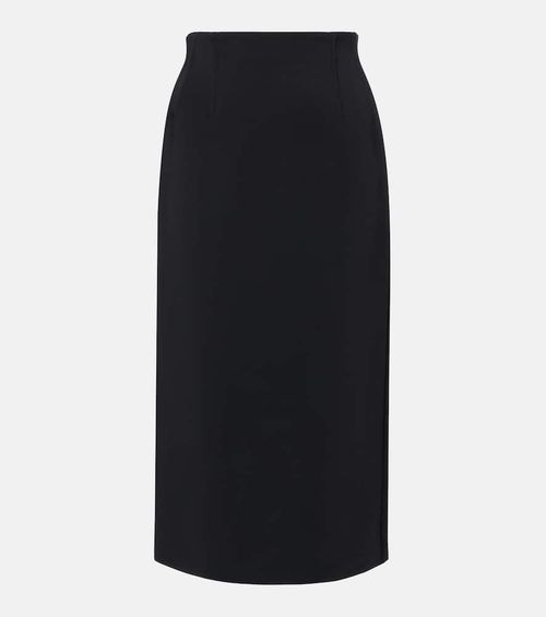 Pece crêpe pencil skirt