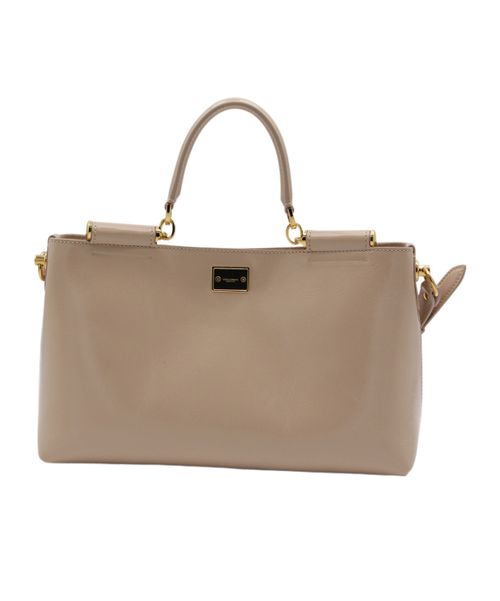 Logo Plaque Shoulder Bag