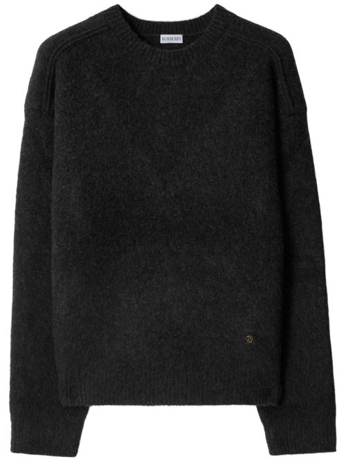 Crew-neck sweater - CAMEL