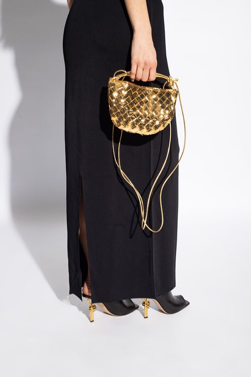 ‘Sardine Mini’ Shoulder Bag, Women's, Gold