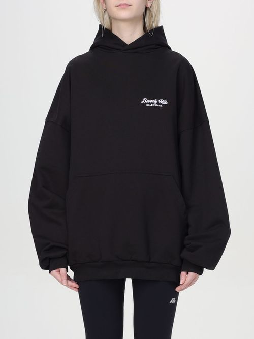 Sweatshirt Woman color Black