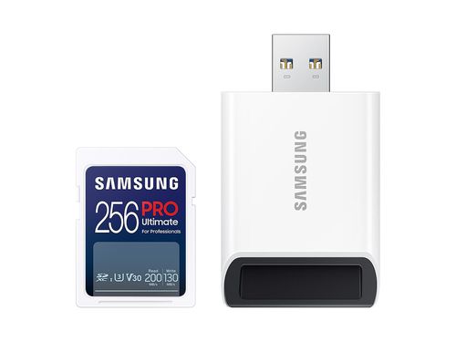 PRO Ultimate + Reader Full Size SDXC Card 256GB(MB-SY256SB/AM)