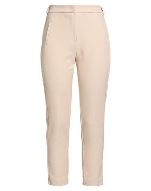 Woman Pants Beige Size 10 Polyester, Elastane