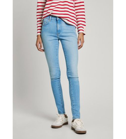 Pepe Jeans for woman. PL204728NC4 Jeans in skinny fit Regent blue (27/32), Casual, Cotton, Denim, Sustainable