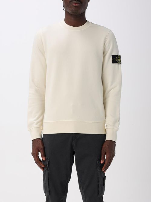 Sweatshirt Men color Ivory