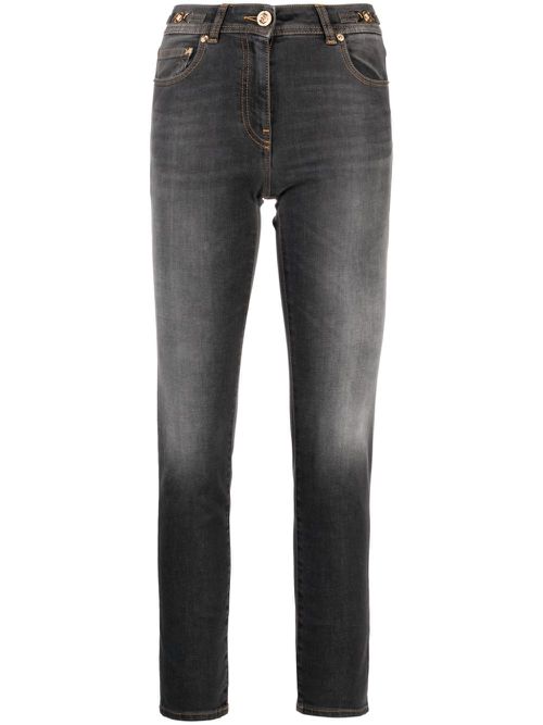 Medusa Head skinny jeans - Grey