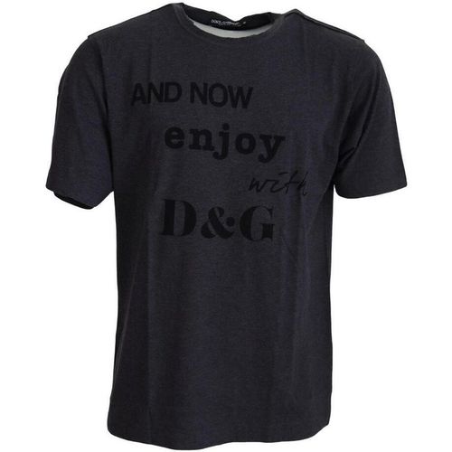 Mens Grey Printed Tee Casual Wear - Gray Tops, Grey