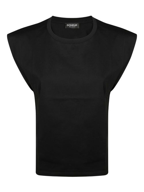 DONDUP cotton T-shirt - Black