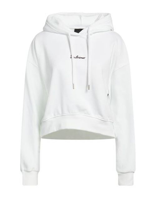 Woman Sweatshirt White Size M Cotton
