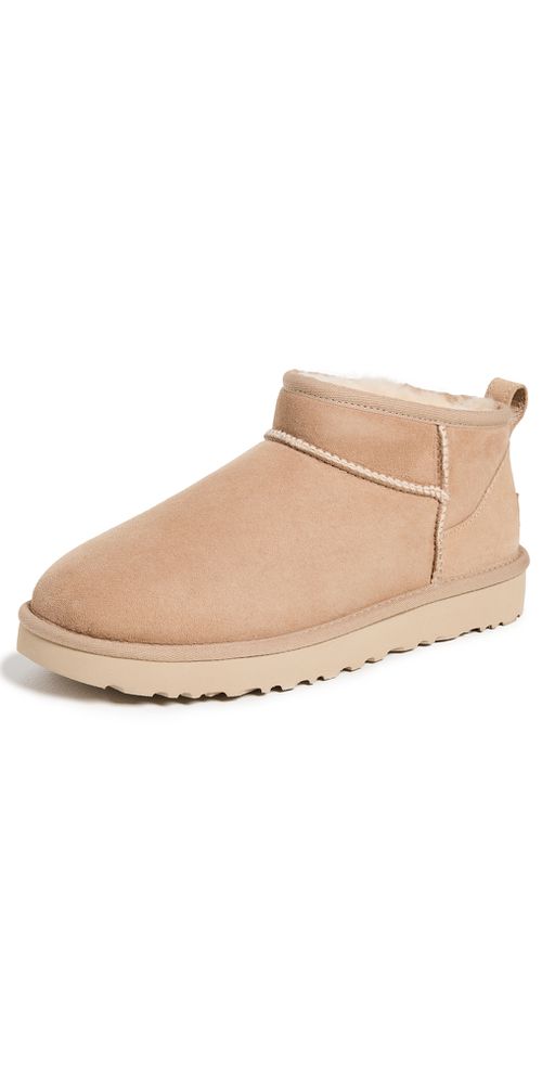 Classic Ultra Mini Boots Sand