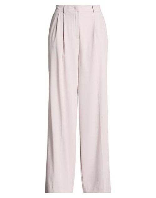 Woman Pants Lilac Size L Polyester, Viscose, Elastane