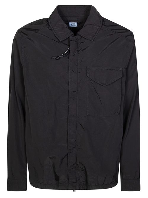 Men's Mini Jacket Shirt with Zip and Pocket
