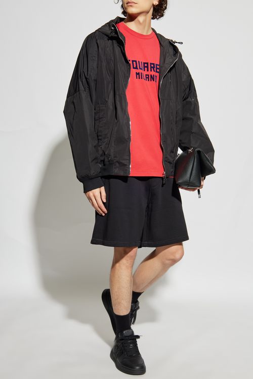 T-shirt With Logo, Men's, Red