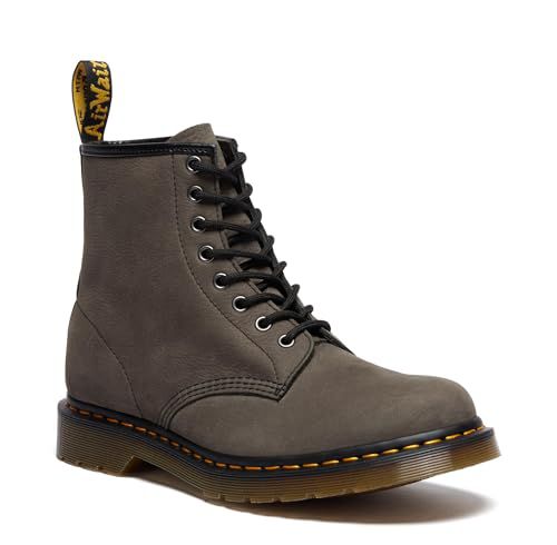 Dr. Martens 1460 Milled Nubeck WP Leather Lace Up Boot