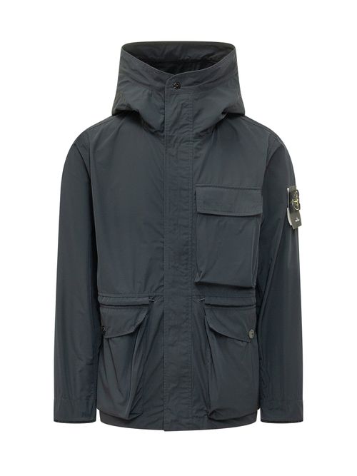Utility Mini Jacket with Hood and Pockets