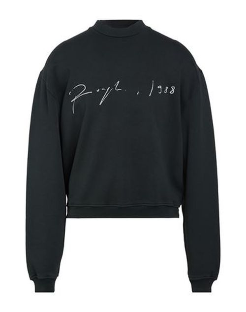 Man Sweatshirt Charcoal Size L Cotton