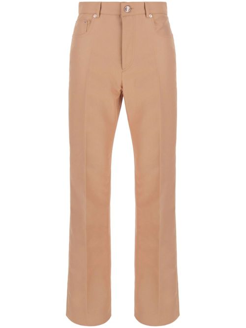 Straight-leg trousers - Neutrals