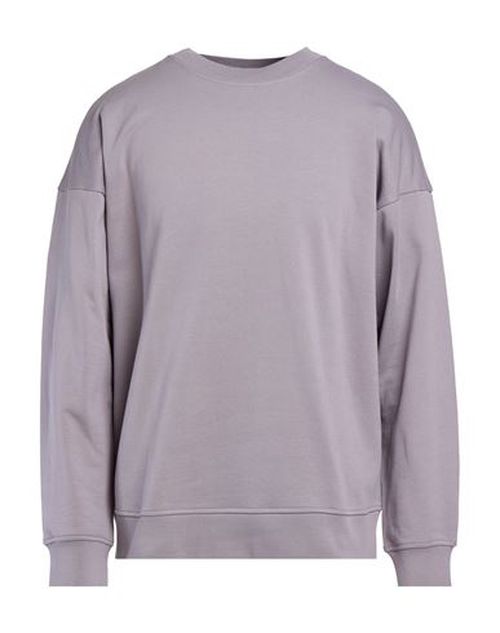Man Sweatshirt Lilac Size L Cotton