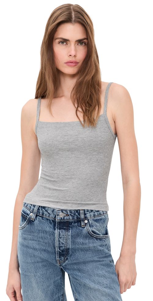 90's Tank Top Heather Grey