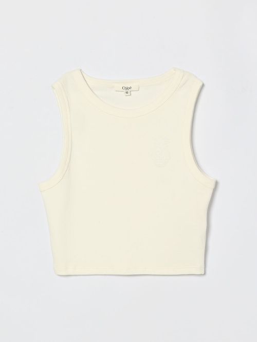T-Shirt CHLOÉ Kids color White