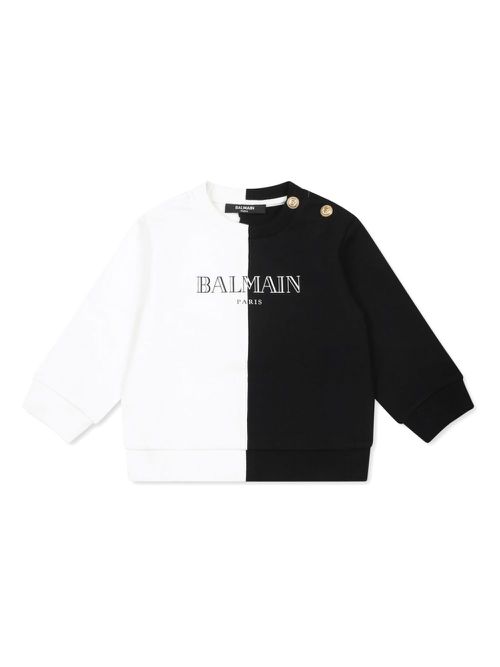 Logo-print sweatshirt - White