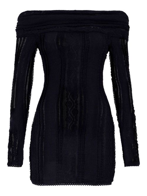 Charo Ruiz Ibiza Mik short dress - Black