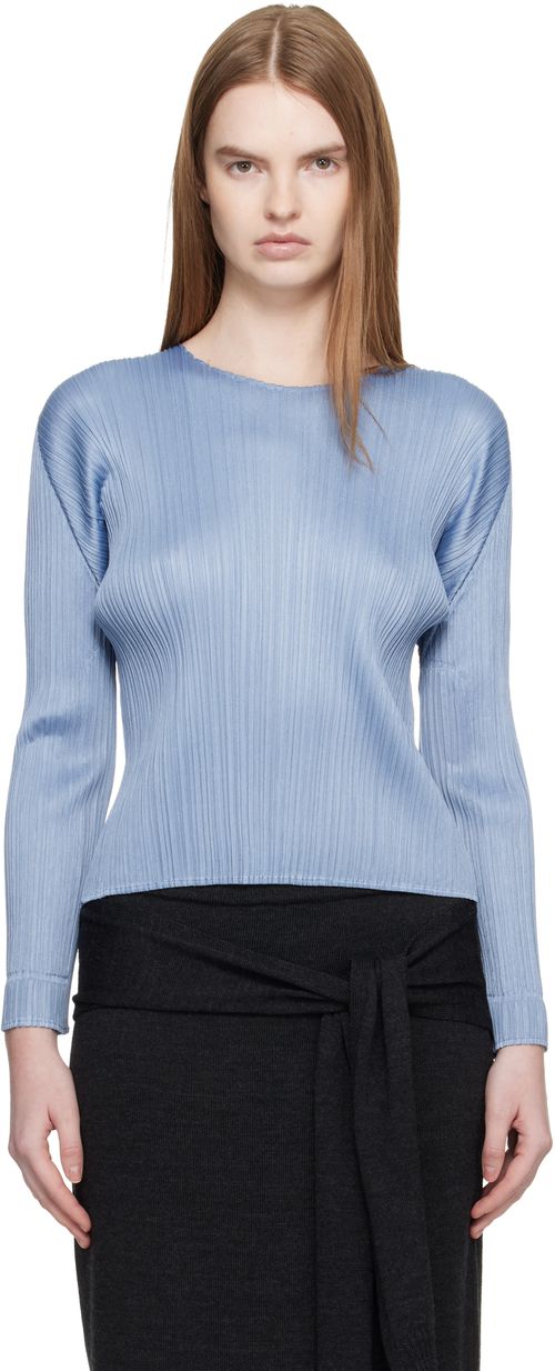 Blue Monthly Colors December Blouse