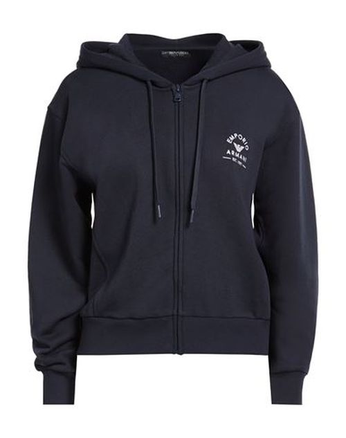 Underwear Woman Sweatshirt Midnight blue Size L Cotton, Polyester, Elastane