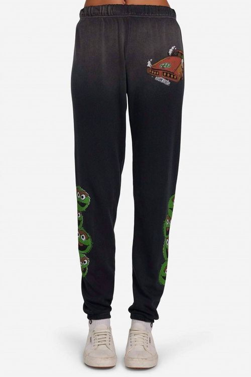 Tanzy Sesame Street Sweat Pant In Grey