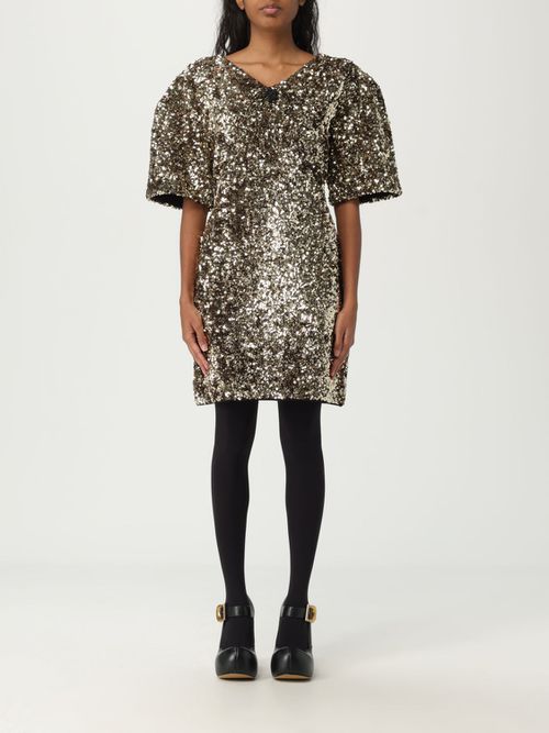 Dress MARC JACOBS Woman color Gold