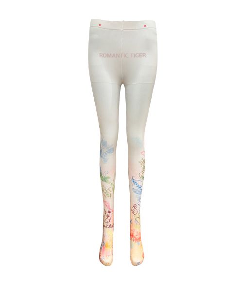 Floral dreams tights