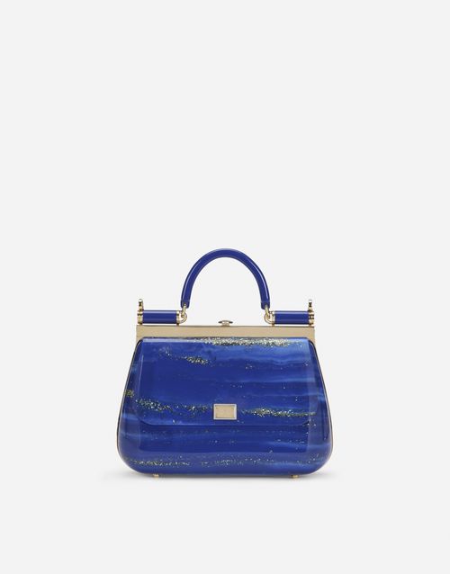SICILY BOX BAG IN ACRYLIC GLASS