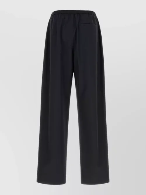 Jil Sander - technical wide leg pants single back pocket