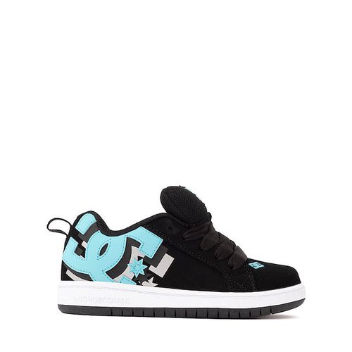 DC Court Graffik Skate Shoe - Little Kid / Big Kid - Black / Tea