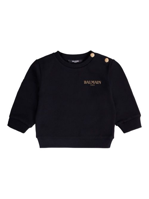 Logo-embellished sweatshirt - Black