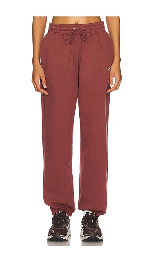 Nike Phoenix Fleece Jogger in Brick. -  XXL/2X also in L, M, S, XL/1X