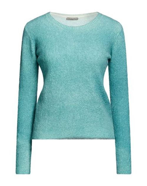 Woman Sweater Turquoise Size M Alpaca wool, Nylon, Elastane
