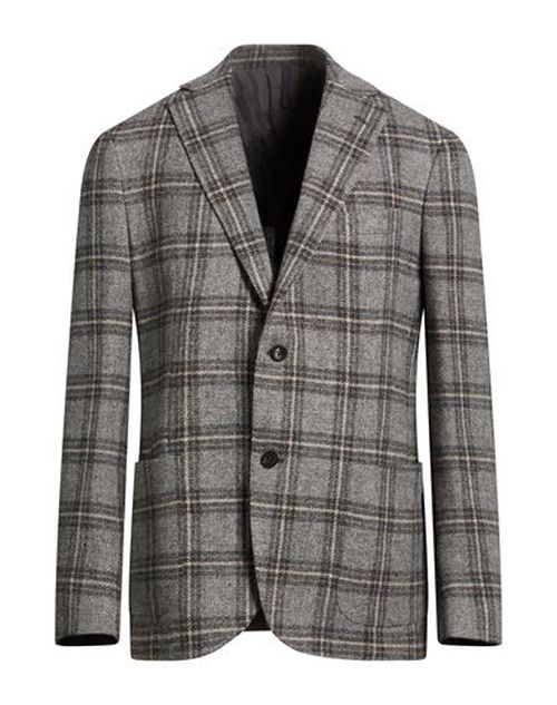 By Slowear Man Blazer Grey Size 40 Virgin Wool