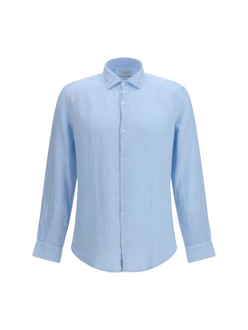 Linen Shirt — Blue