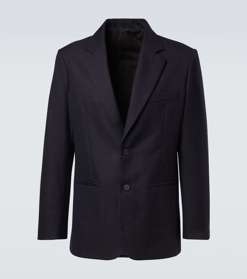 X Aaron Levine Burlington wool blazer