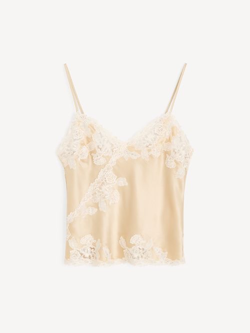 Madeleine satin top
