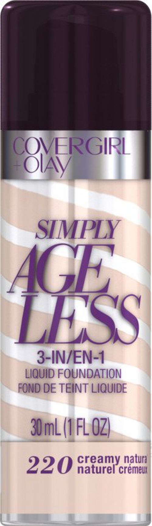 Simply Ageless + Olay Liquid Foundation - Creamy Natura
