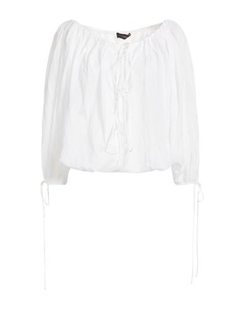 Woman Top White Size 6 Cotton