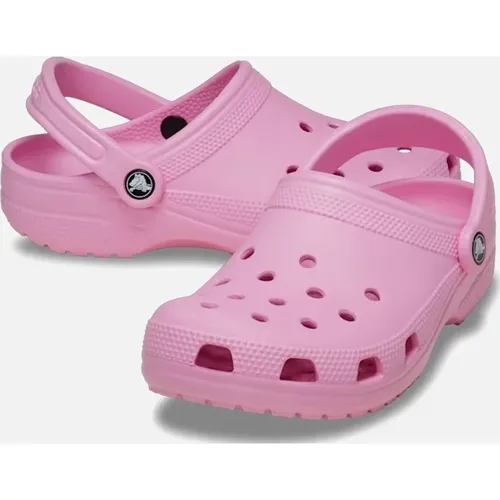 Crocs Unisex Classic Clogs Pink Tweed - Size: 3/2.5/3.5/3/4