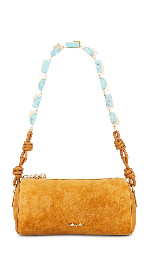 Cult Gaia Zozina Shoulder Bag in Tan