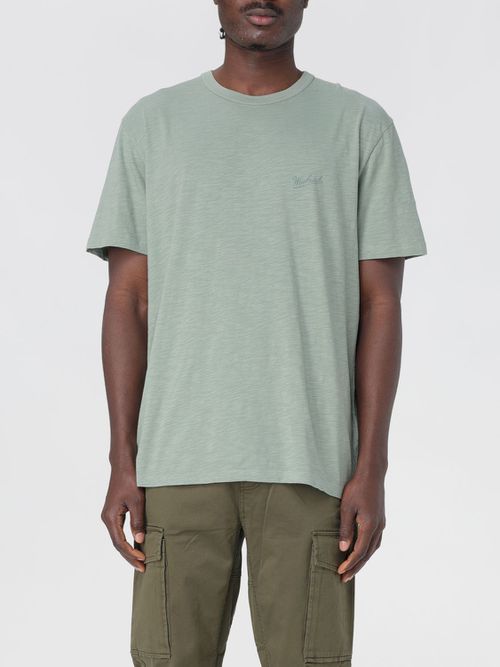 T-Shirt WOOLRICH Men color Green