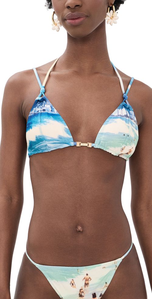 Anoki Bikini Top Rio Beach Print