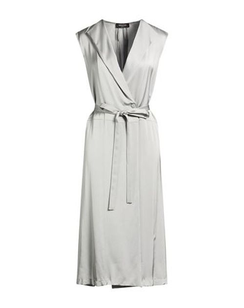 Woman Midi dress Light grey Size 6 Viscose