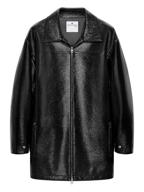Oversized Vinyl Jacket